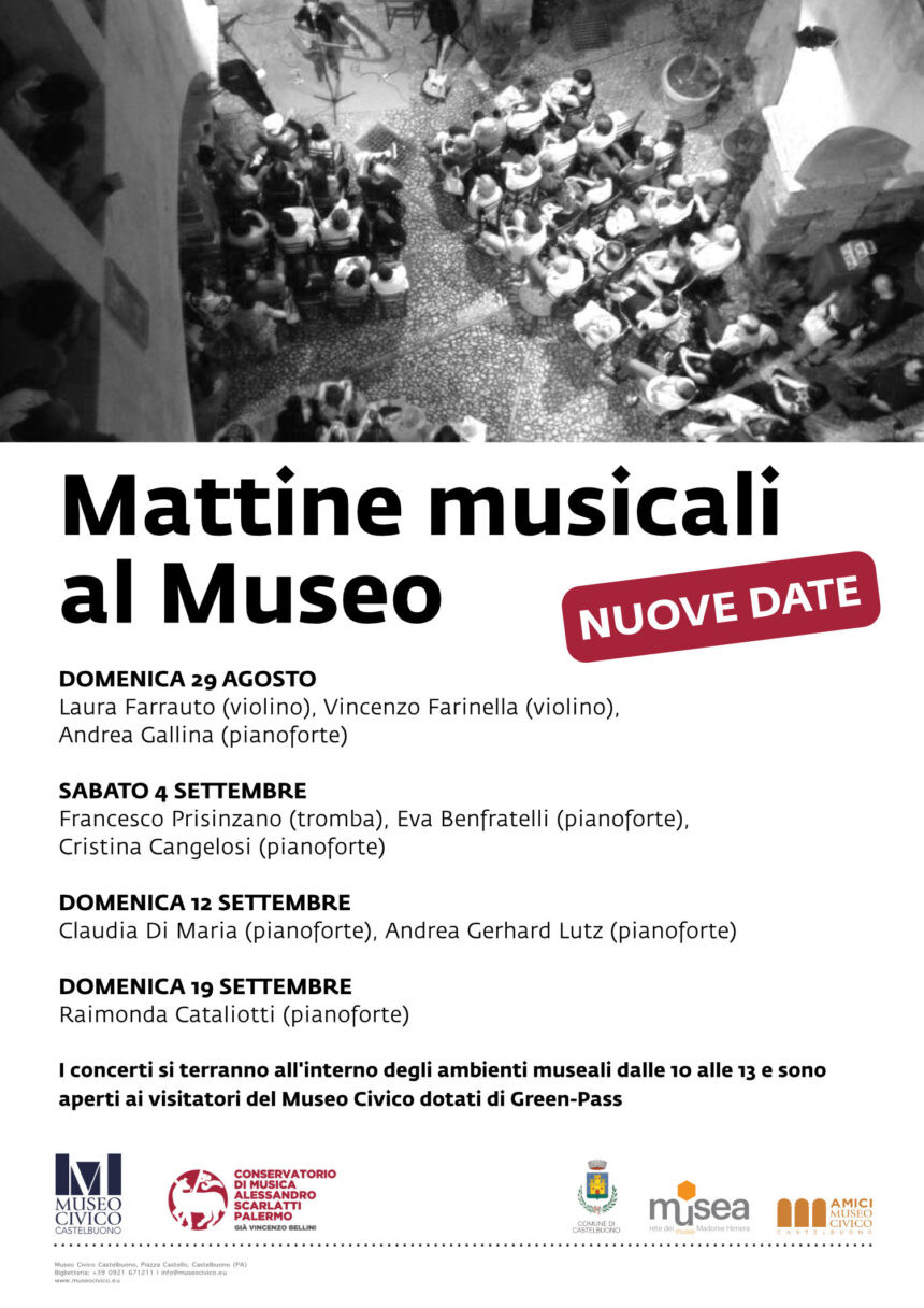 “Mattine Musicali al Museo” • Ciclo di Concerti del Conservatorio “A. Scarlatti” di Palermo